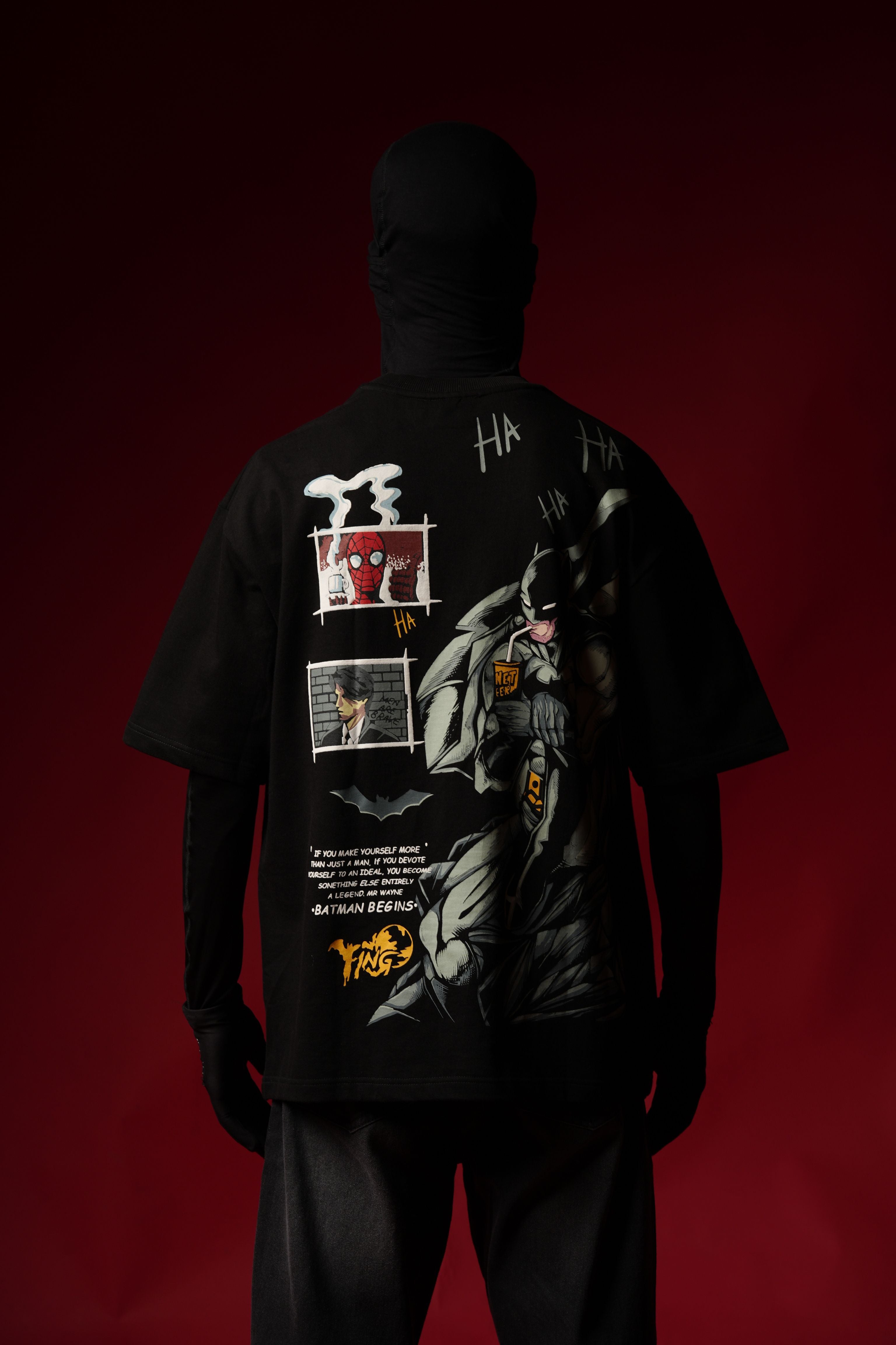 MEN ARE BRAVE OVERSIZE TEE