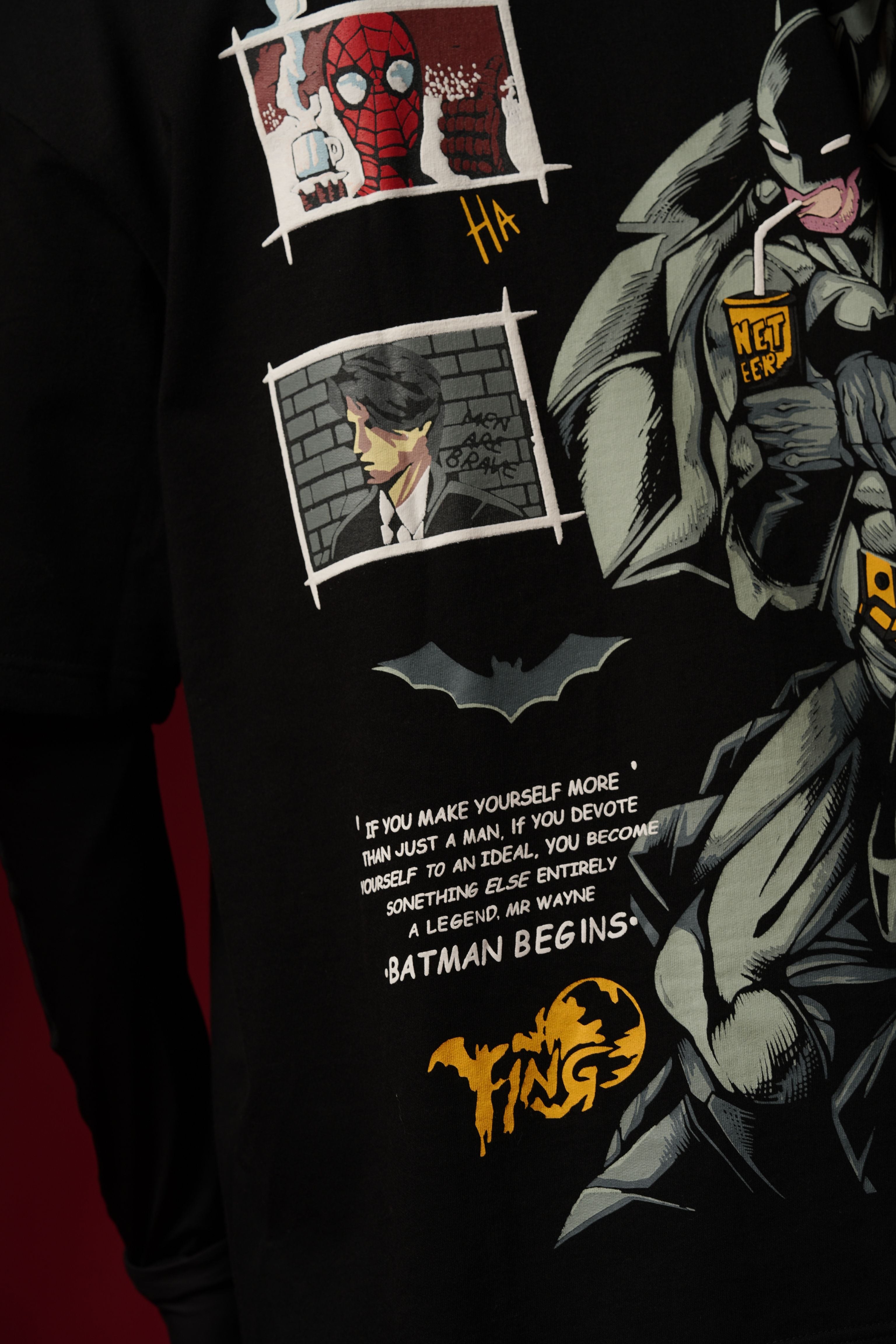 MEN ARE BRAVE OVERSIZE TEE